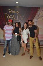 Gurmeet Chaudhary, Debina Banerjee, Sargun Mehta, Terence Lewis at Beauty and Beast screening in Mumbai on 15th May 2016